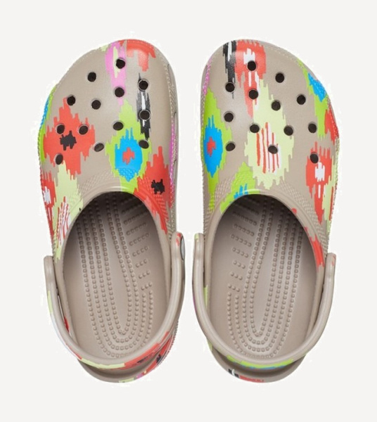 Сабо Classic Ikat  (EU 37-38 M5W7 СМ 22.9; Mushroom/multi)